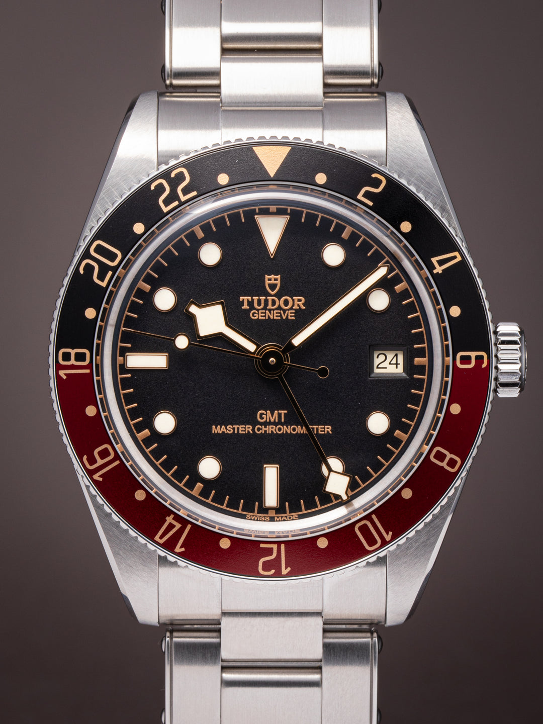 Tudor Stainless Steel Black Bay 58 GMT (7939G1A0NRU)