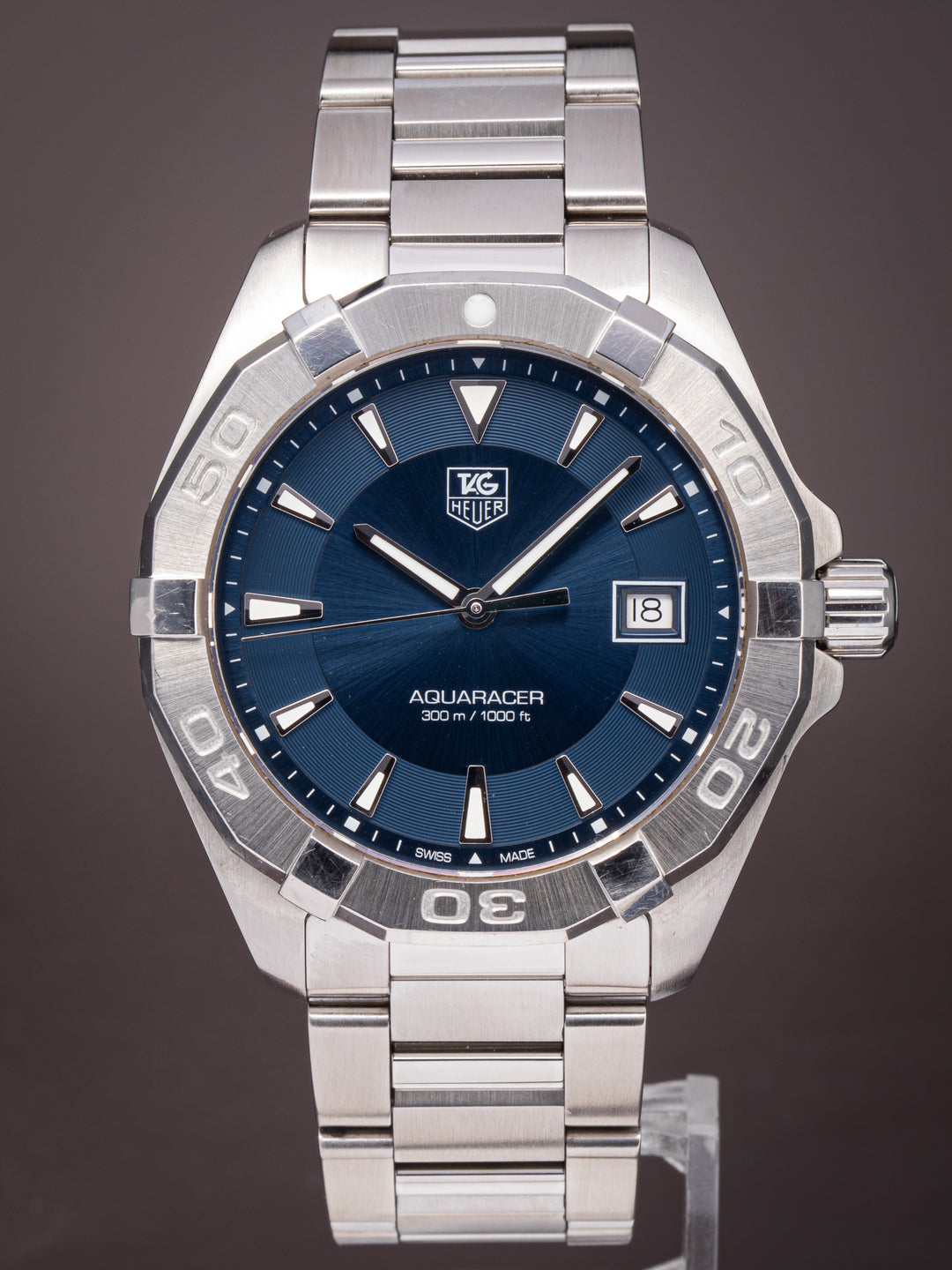 TAG Heuer Stainless Steel Aquaracer Quartz (WAY1112)