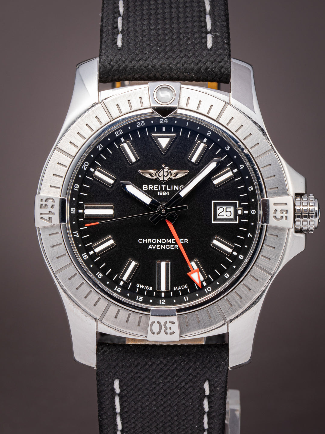 Breitling Stainless Steel Avenger 43 GMT (A32397)