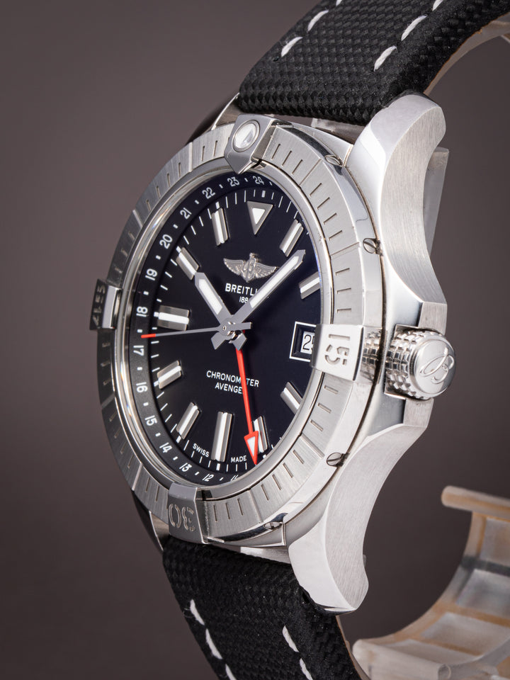Breitling Stainless Steel Avenger 43 GMT (A32397)