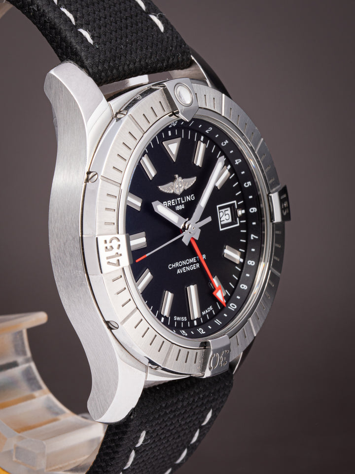 Breitling Stainless Steel Avenger 43 GMT (A32397)
