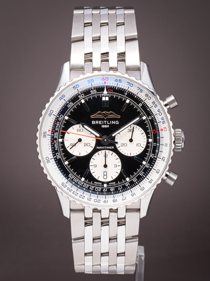 Breitling Stainless Steel Navitimer B01 Chronograph 43 (AB0138)