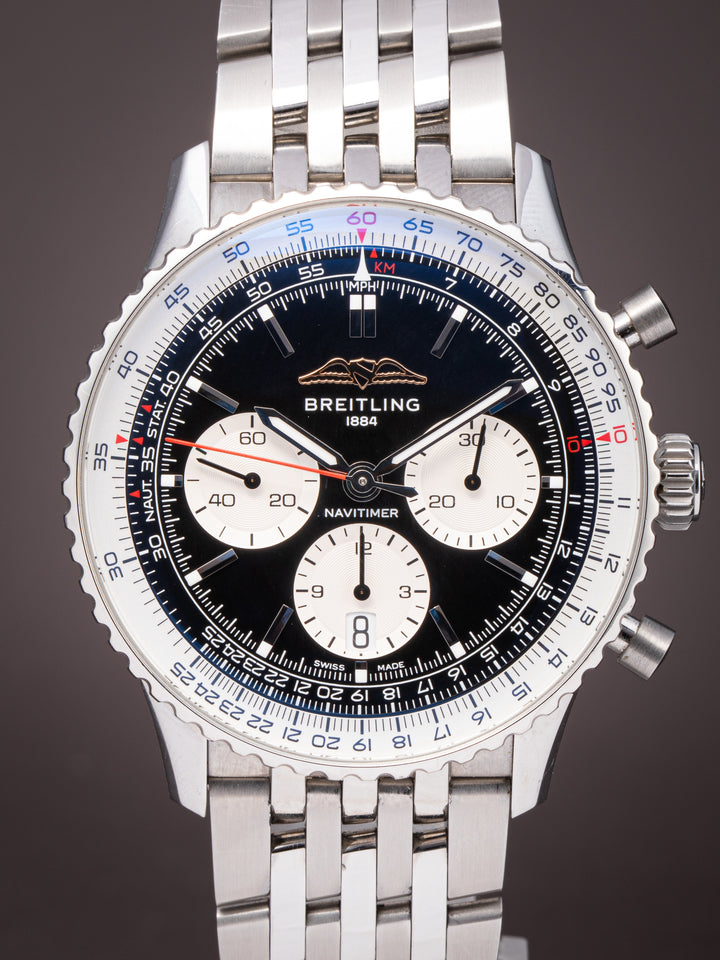 Breitling Stainless Steel Navitimer B01 Chronograph 43 (AB0138)