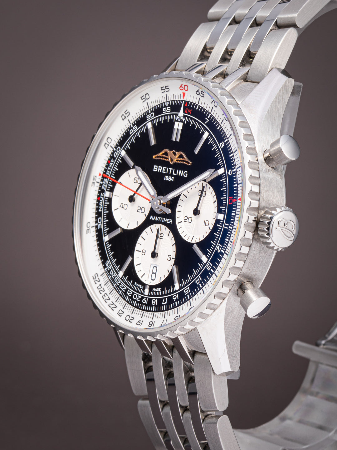Breitling Stainless Steel Navitimer B01 Chronograph 43 (AB0138)