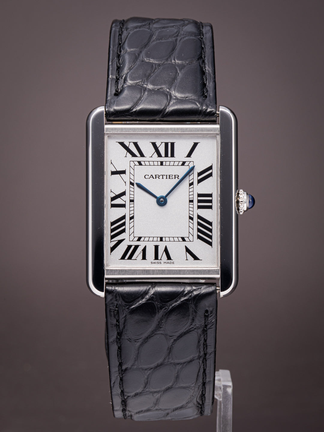 Cartier Stainless Steel Tank Solo Quartz (W1018355)