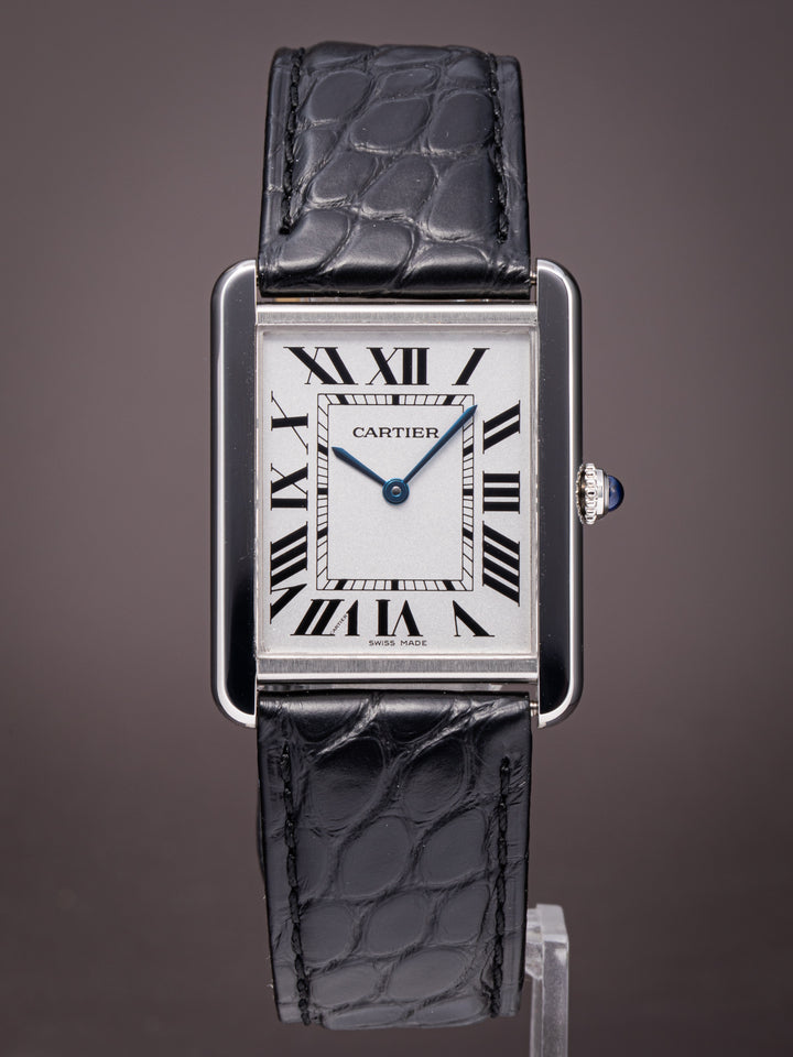 Cartier Stainless Steel Tank Solo Quartz (W1018355)