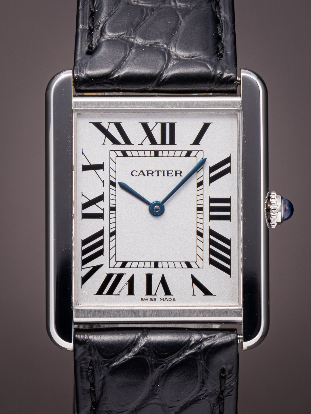 Cartier Stainless Steel Tank Solo Quartz (W1018355)