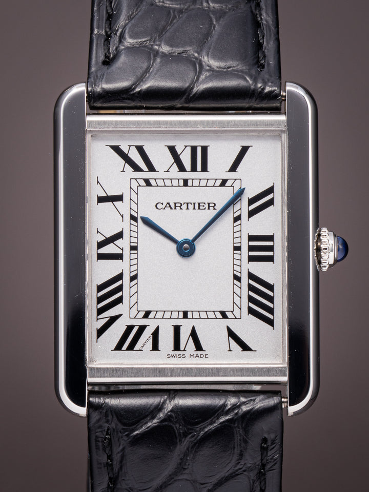 Cartier Stainless Steel Tank Solo Quartz (W1018355)