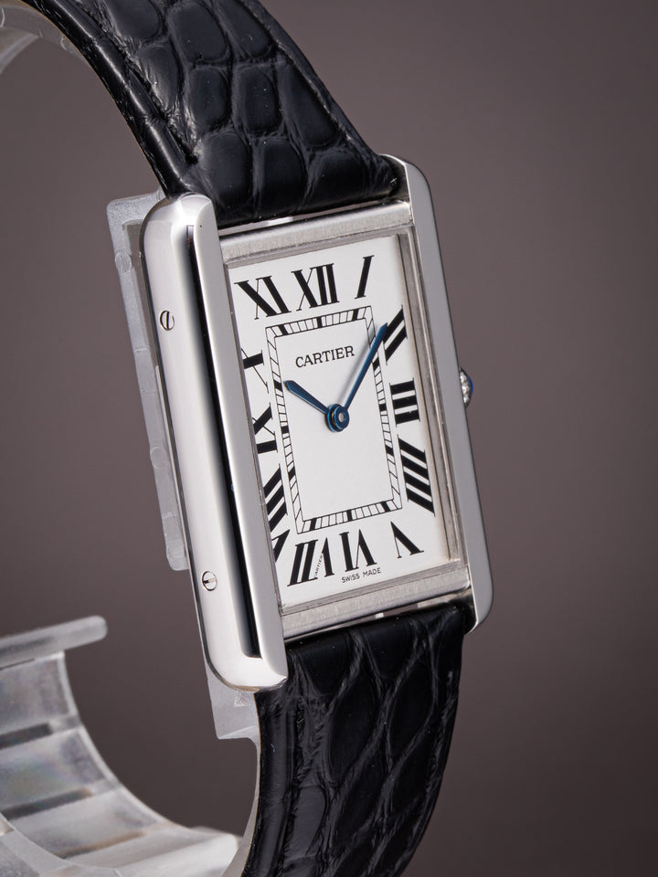Cartier Stainless Steel Tank Solo Quartz (W1018355)