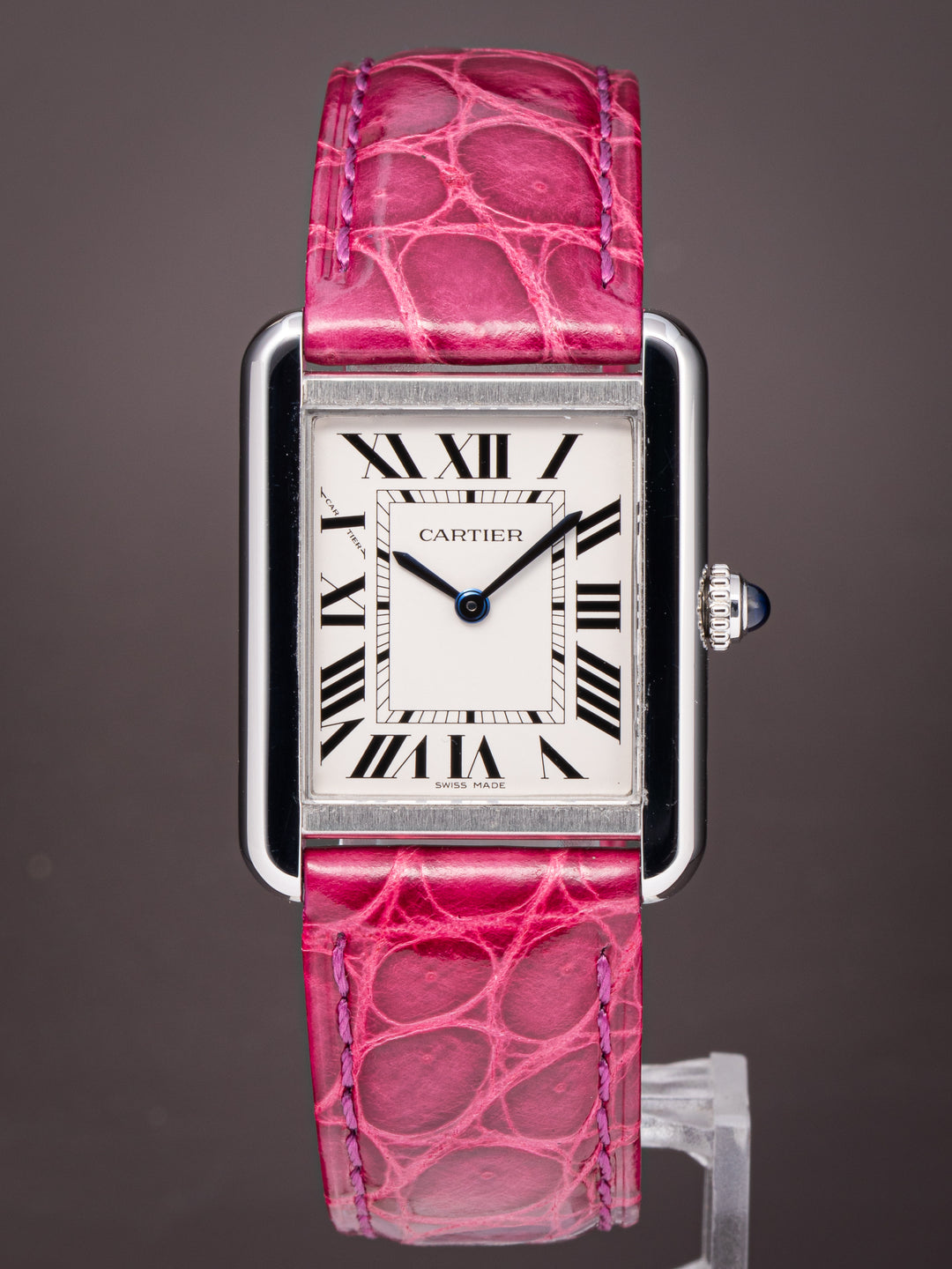 Cartier Stainless Steel Women's Tank Solo Quartz (W5200005)