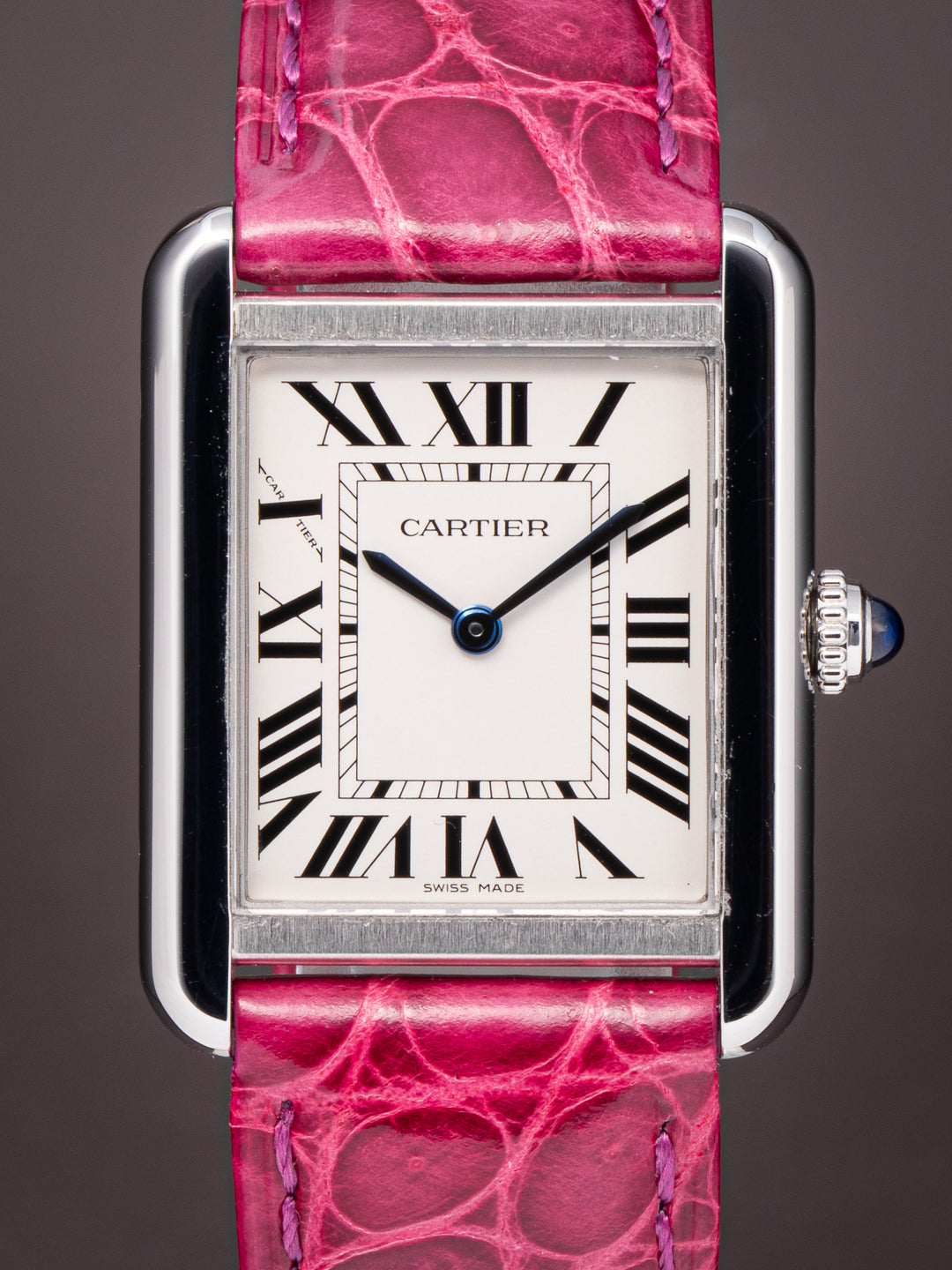 Cartier Stainless Steel Women's Tank Solo Quartz (W5200005)