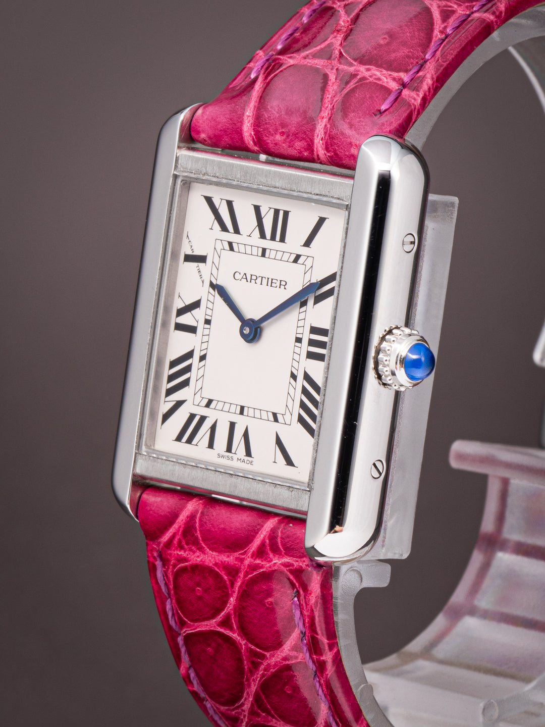 Cartier Stainless Steel Women's Tank Solo Quartz (W5200005)