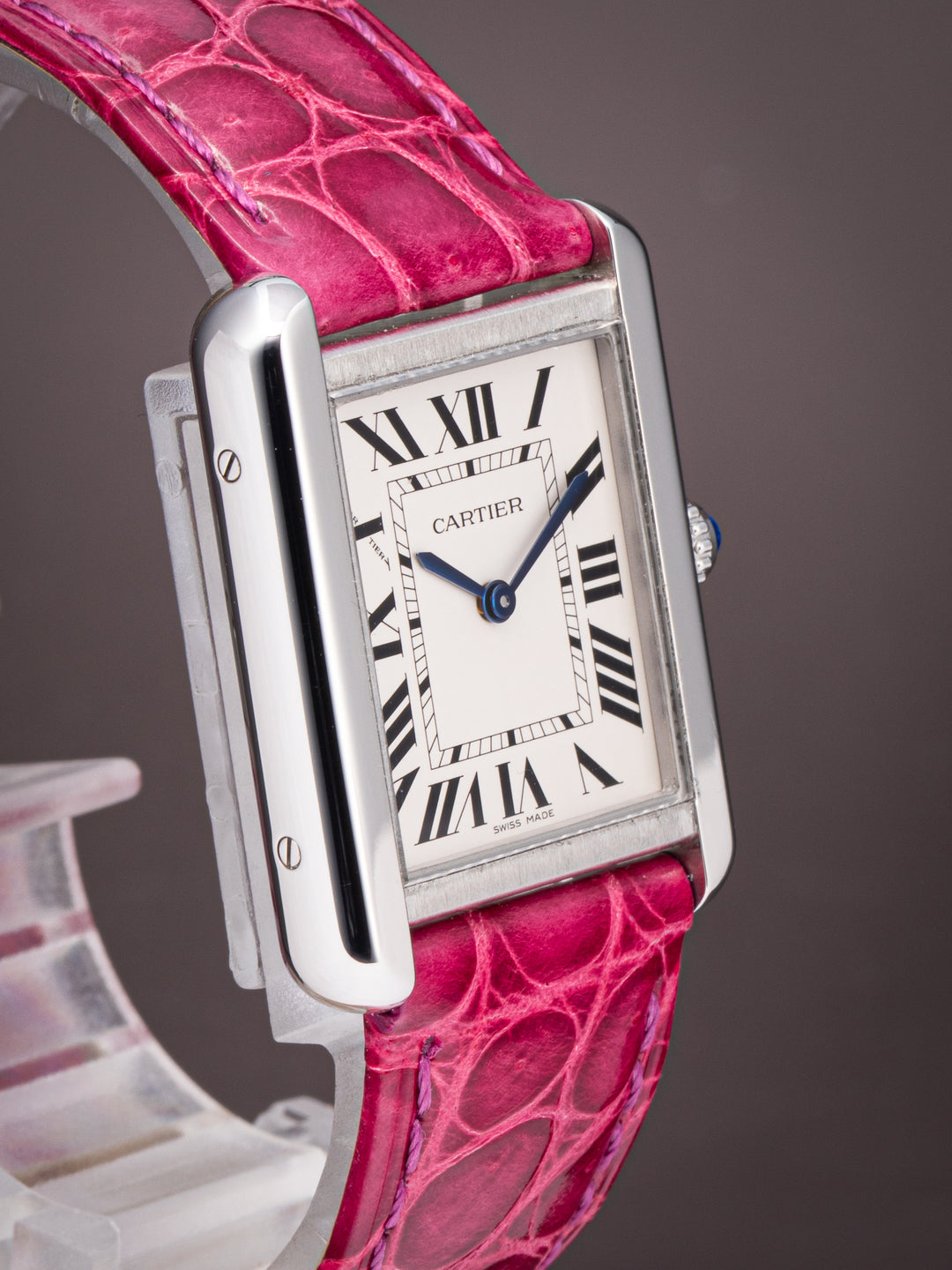 Cartier Stainless Steel Women's Tank Solo Quartz (W5200005)