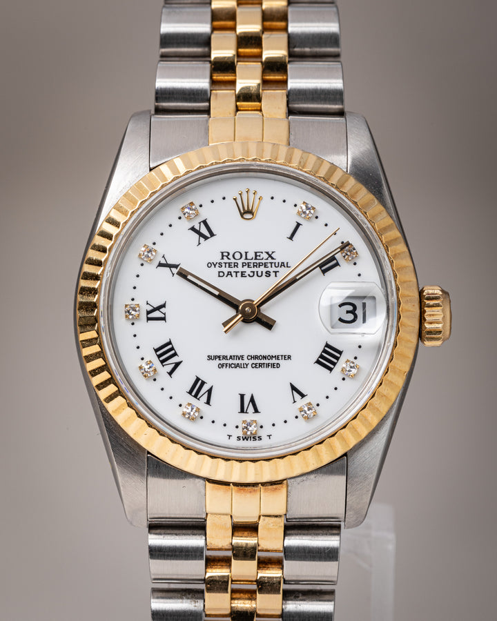 Rolex Stainless Steel and 18k Yellow Gold Women's Datejust (68273)