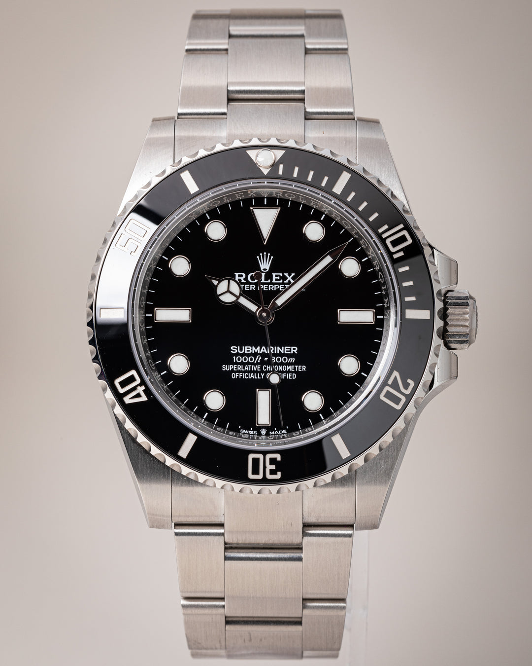 Rolex Stainless Steel Oyster Perpetual Submariner (124060)