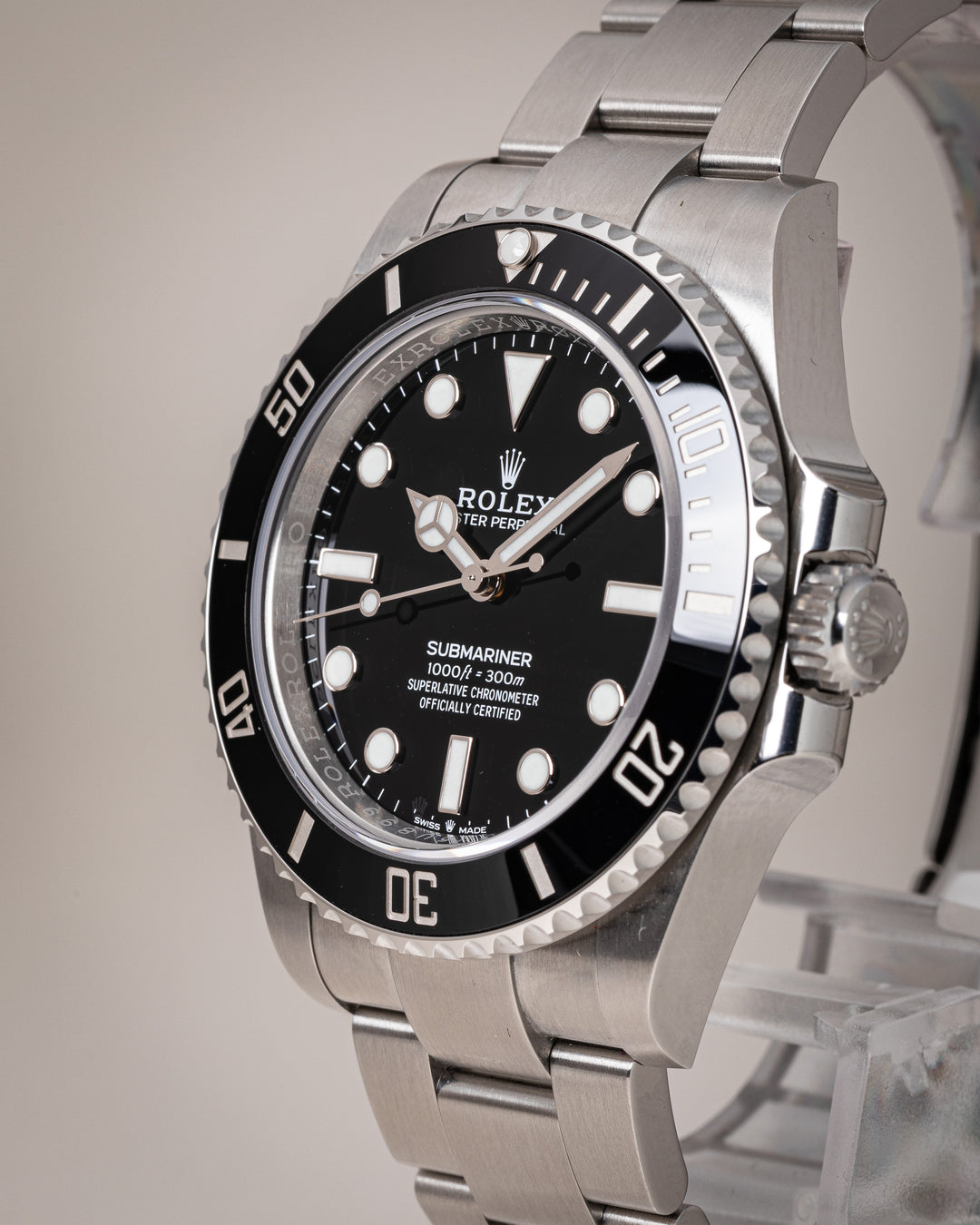 Rolex Stainless Steel Oyster Perpetual Submariner (124060)