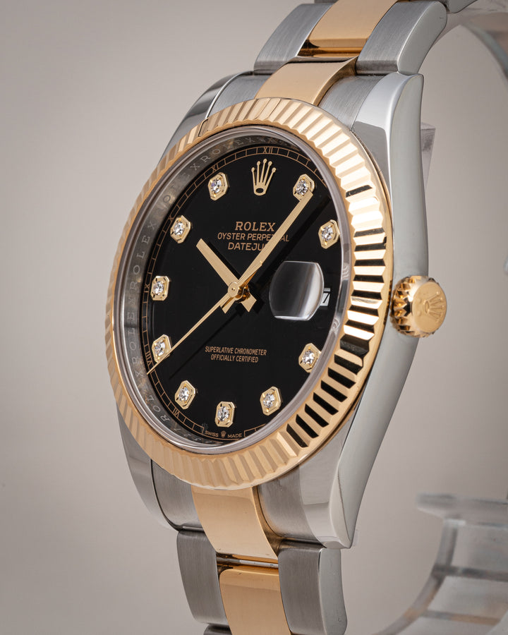 Rolex Stainless Steel and 18k Yellow Gold Datejust 41 (126333)