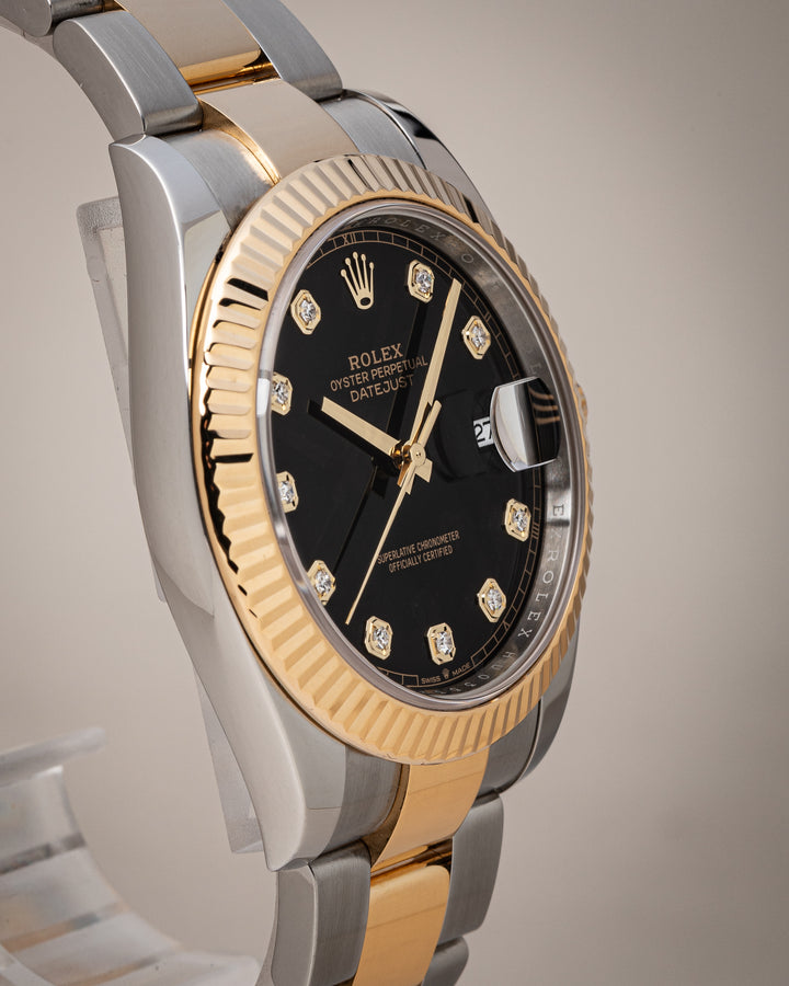 Rolex Stainless Steel and 18k Yellow Gold Datejust 41 (126333)
