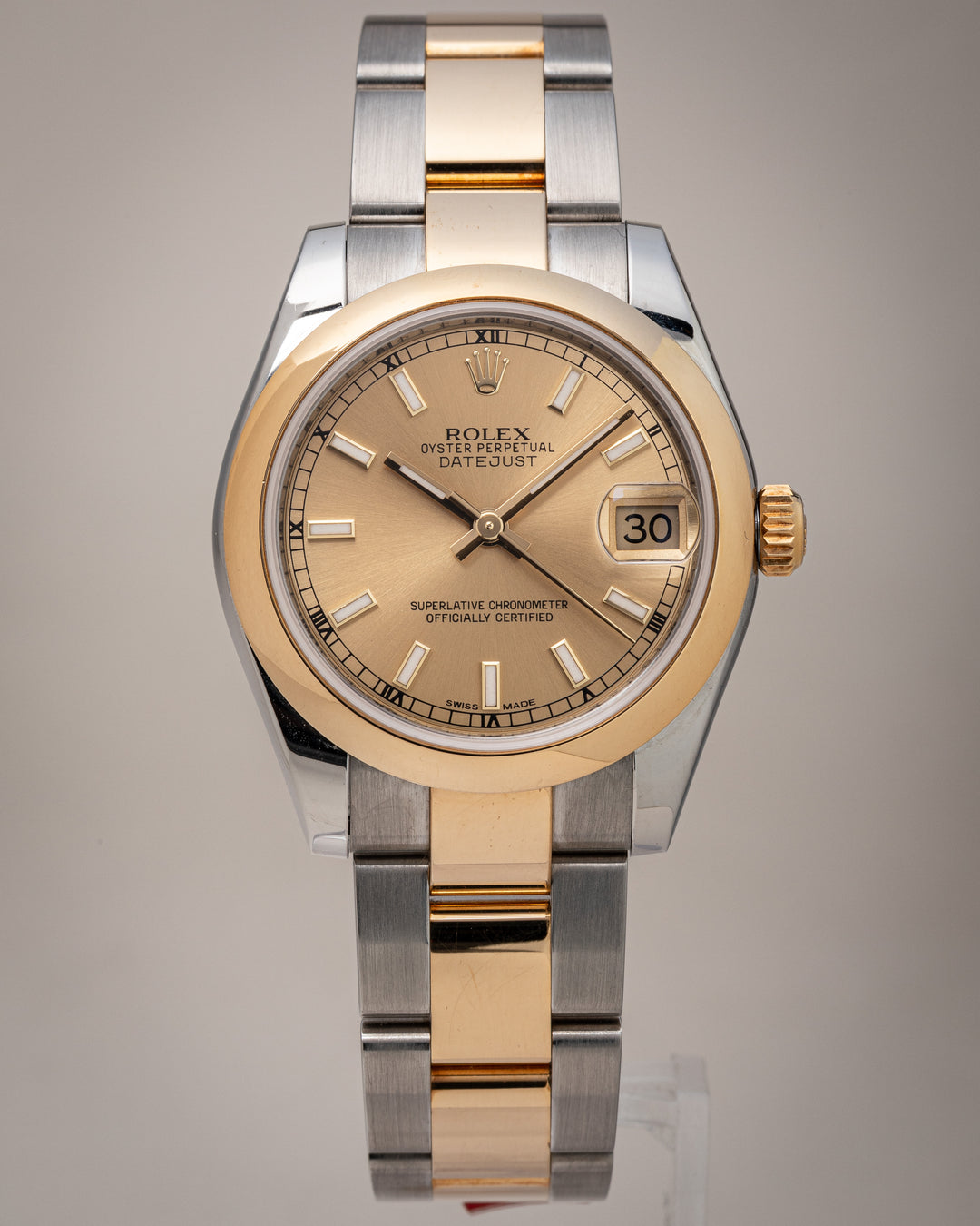 Rolex Stainless Steel and 18k Yellow Gold Women's Datejust (178243)