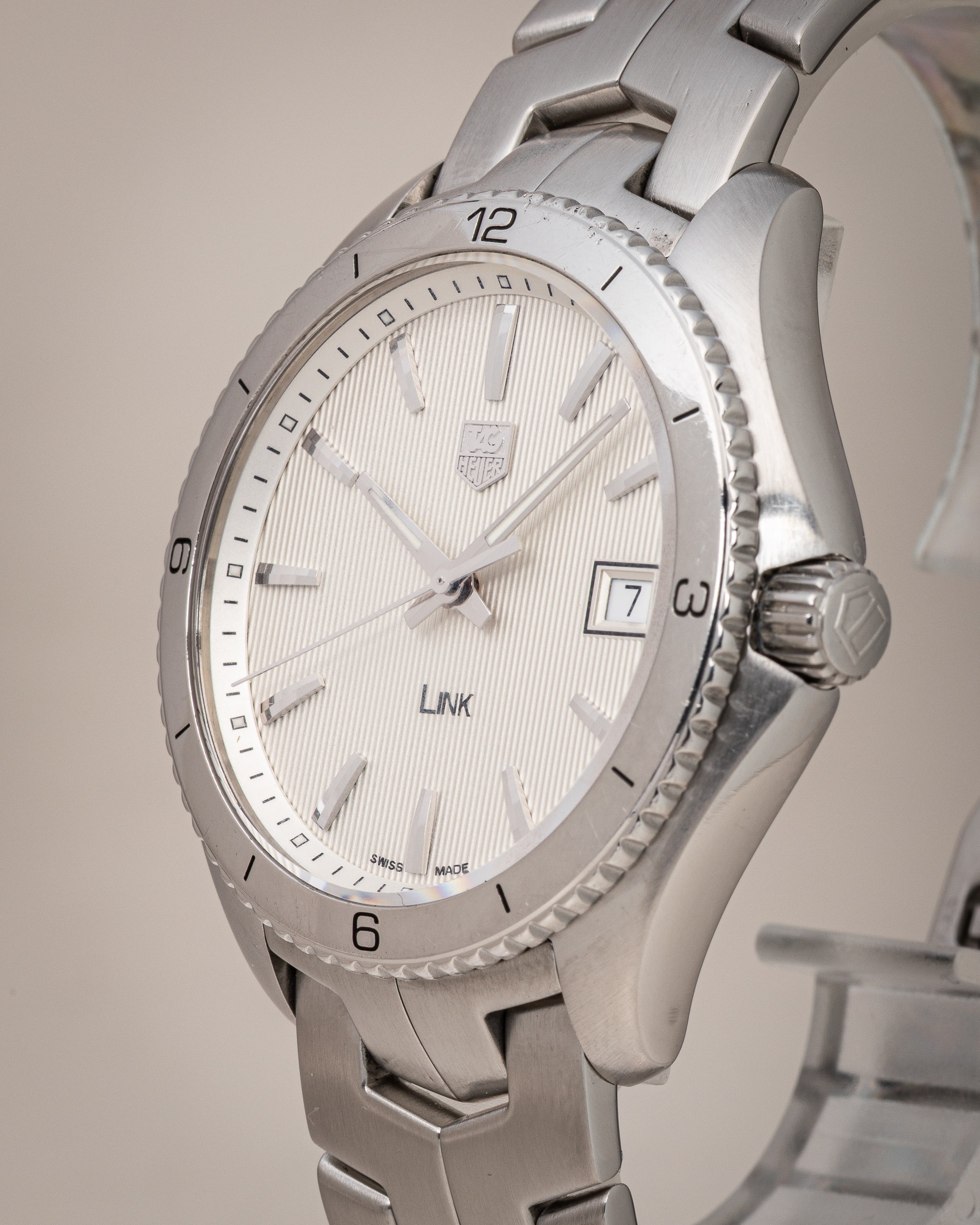 TAG Heuer Stainless Steel LINK Quartz (WAT1111) – Watches Etc.