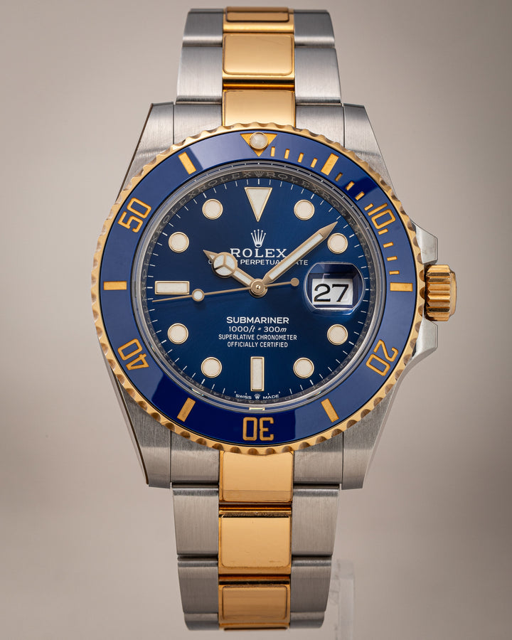 Rolex Stainless Steel and 18k Yellow Gold Submariner Date (126613LB)