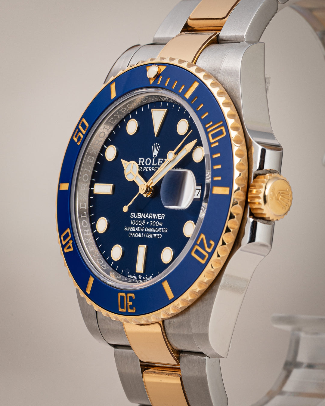 Rolex Stainless Steel and 18k Yellow Gold Submariner Date (126613LB)