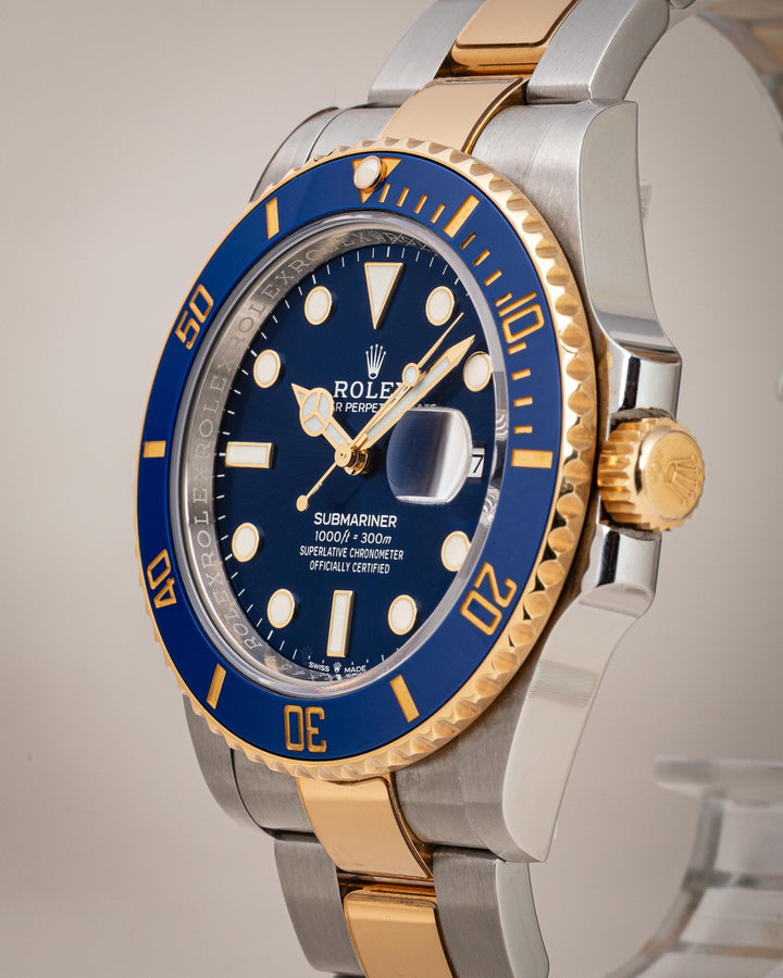 Rolex Stainless Steel and 18k Yellow Gold Submariner Date (126613LB)