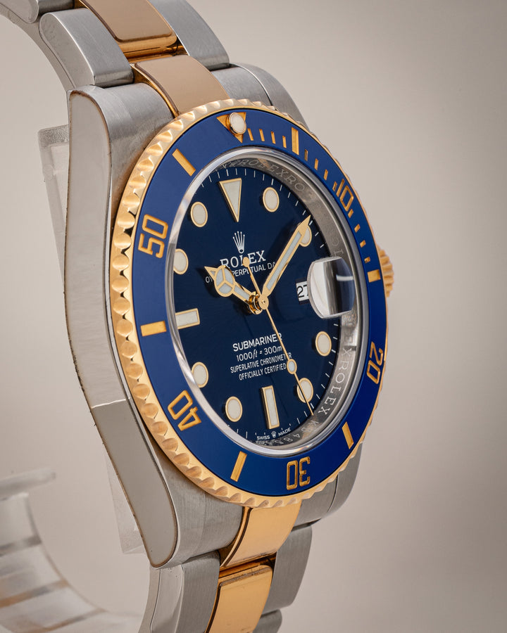 Rolex Stainless Steel and 18k Yellow Gold Submariner Date (126613LB)