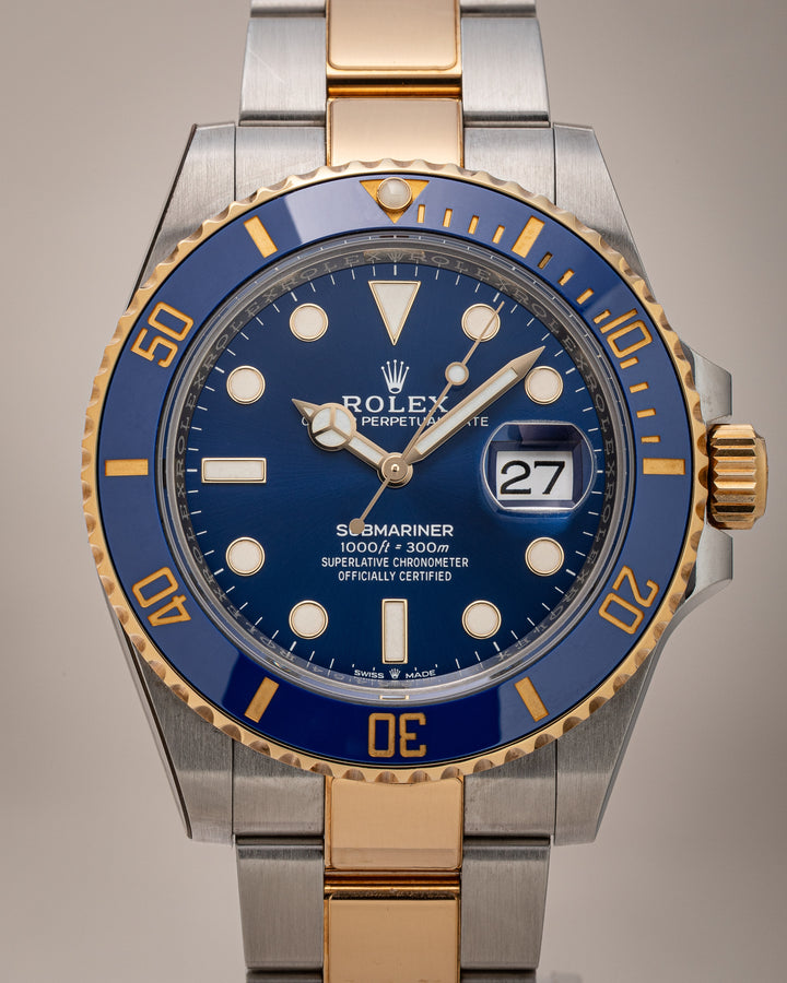 Rolex Stainless Steel and 18k Yellow Gold Submariner Date (126613LB)