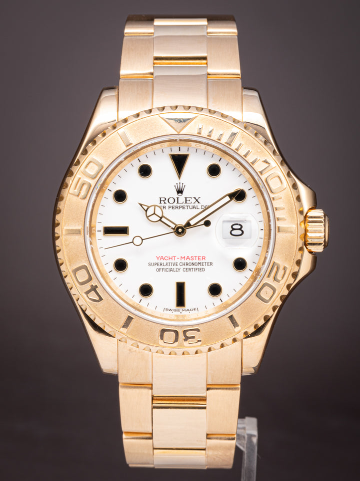 Rolex 18k Yellow Gold Yacht-Master (16628)