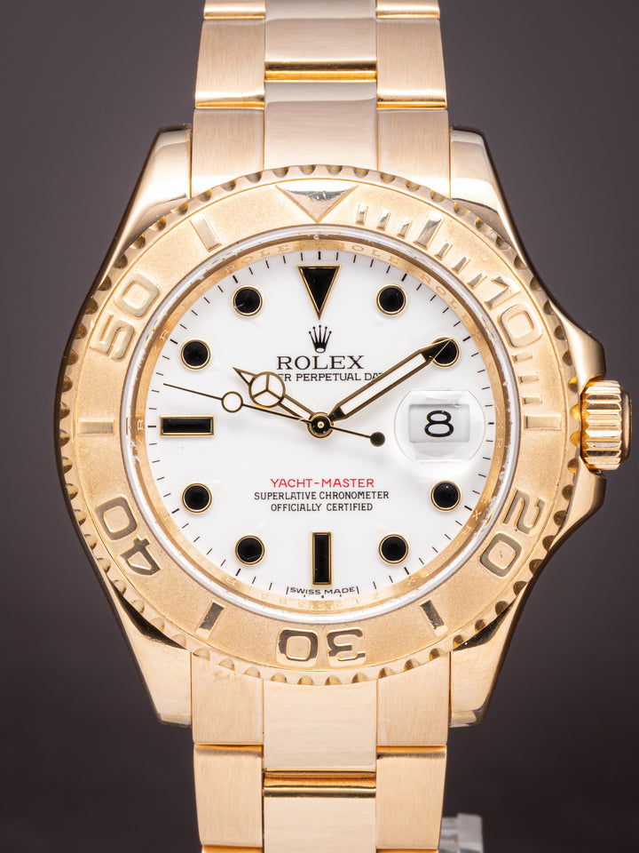 Rolex 18k Yellow Gold Yacht-Master (16628)