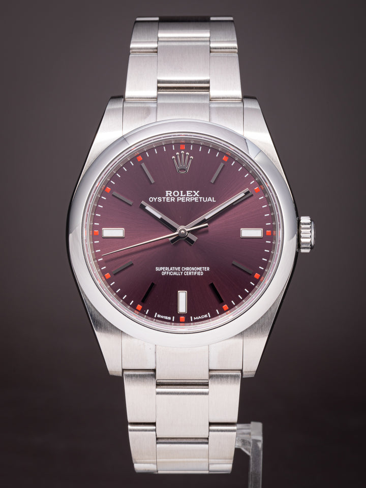 Rolex Stainless Steel Oyster Perpetual 39 (114300)