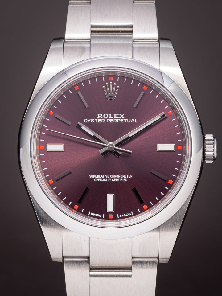 Rolex Stainless Steel Oyster Perpetual 39 (114300)