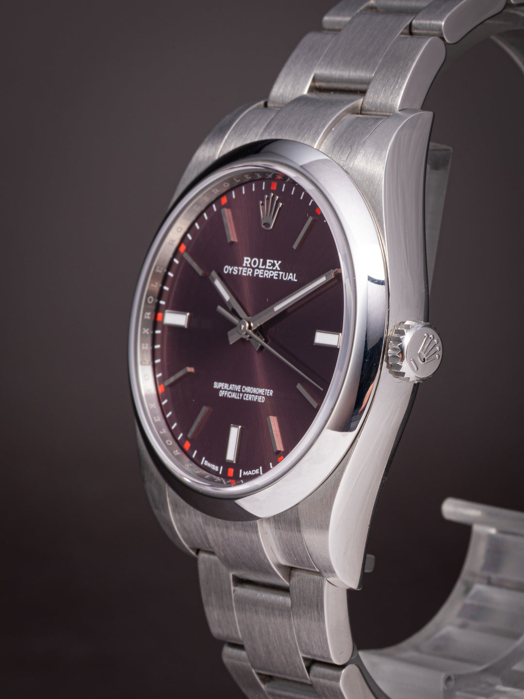 Rolex Stainless Steel Oyster Perpetual 39 (114300)