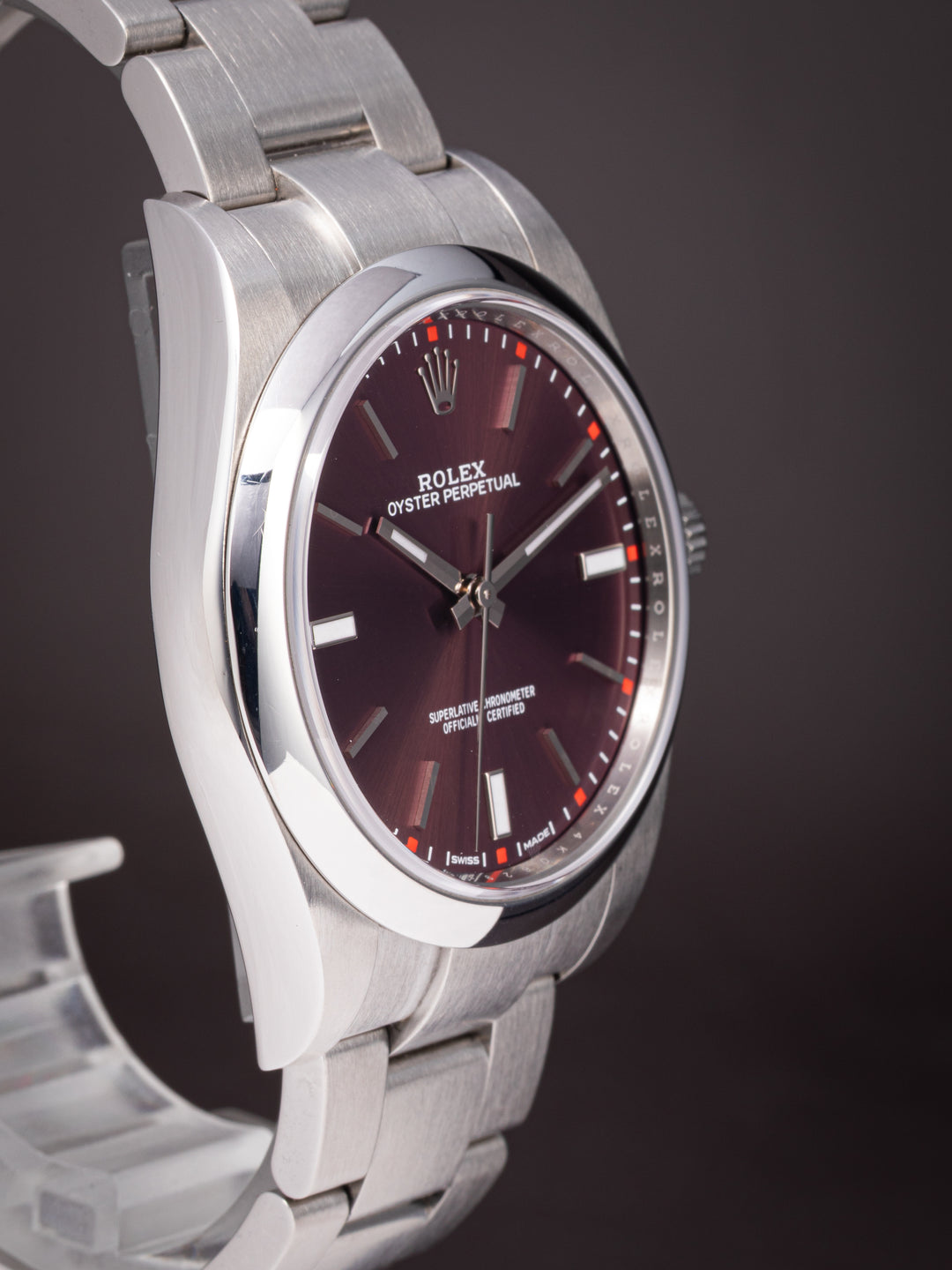 Rolex Stainless Steel Oyster Perpetual 39 (114300)