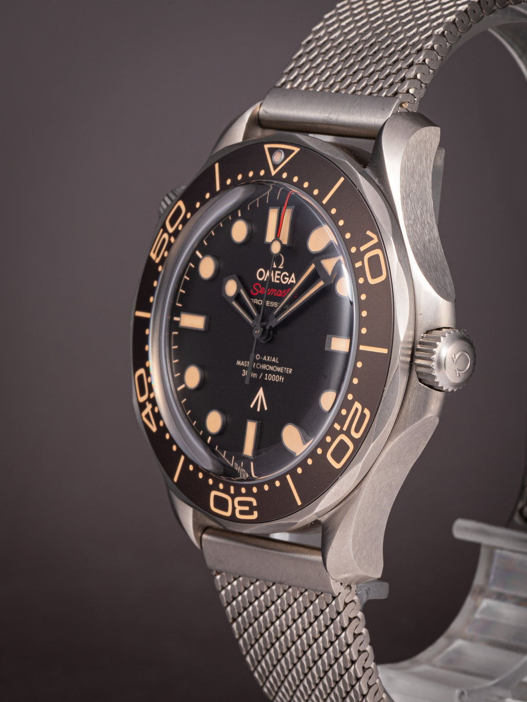 Omega Titanium Seamaster 300M "No Time to Die" 007 Edition (210.90.42.20.01.001)
