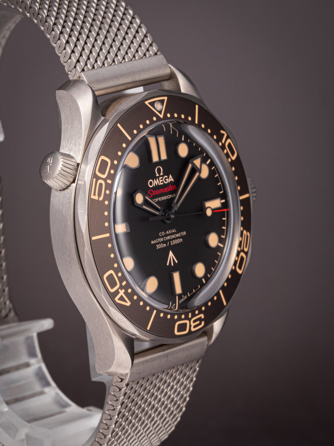 Omega Titanium Seamaster 300M "No Time to Die" 007 Edition (210.90.42.20.01.001)