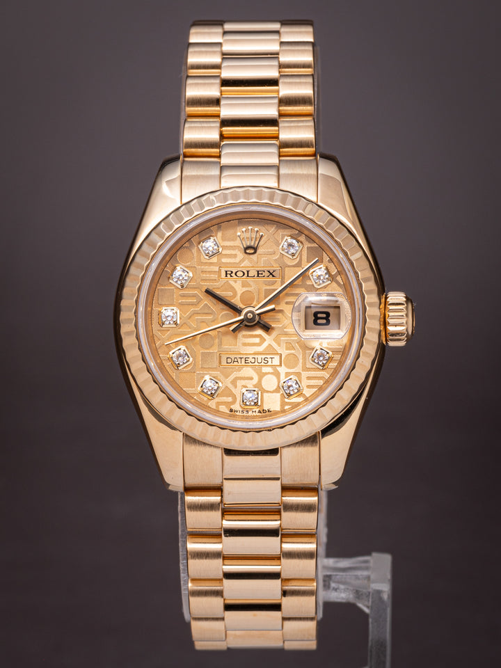 Rolex 18k Yellow Gold Women's Datejust (179178)