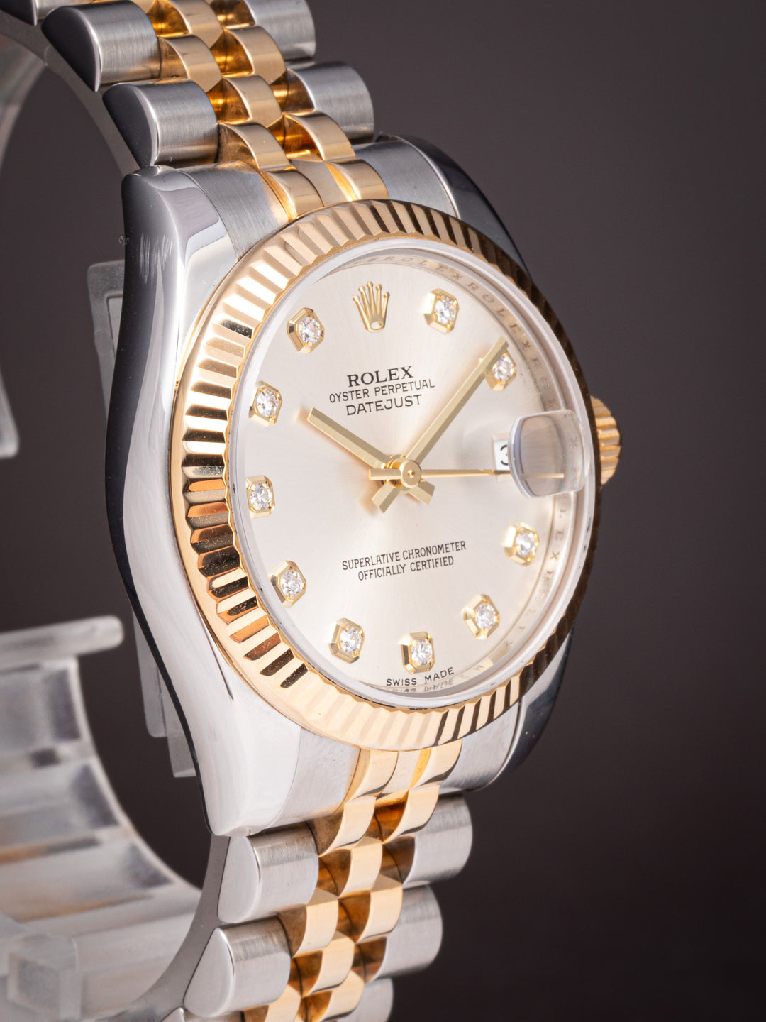 Rolex Stainless Steel and 18k Yellow Gold Women's Datejust (178273)