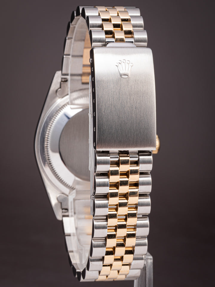 Rolex Stainless Steel and 18k Yellow Gold Datejust (16233)