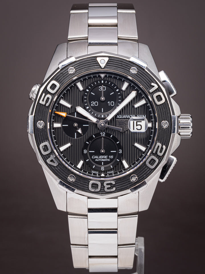 TAG Heuer Stainless Steel Aquaracer 500M Chronograph (CAJ2110)