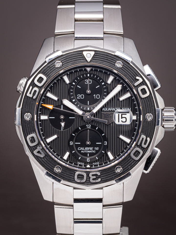 TAG Heuer Stainless Steel Aquaracer 500M Chronograph (CAJ2110)