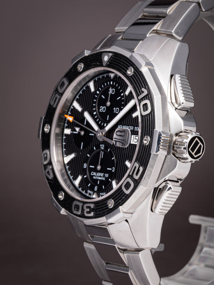 TAG Heuer Stainless Steel Aquaracer 500M Chronograph (CAJ2110)