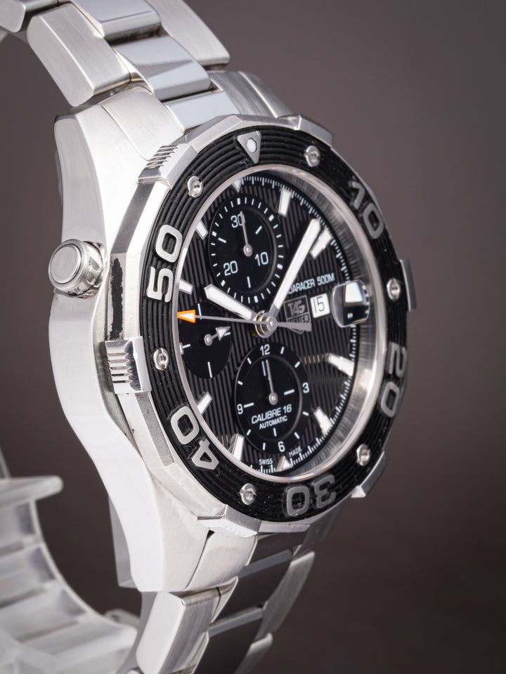 TAG Heuer Stainless Steel Aquaracer 500M Chronograph (CAJ2110)