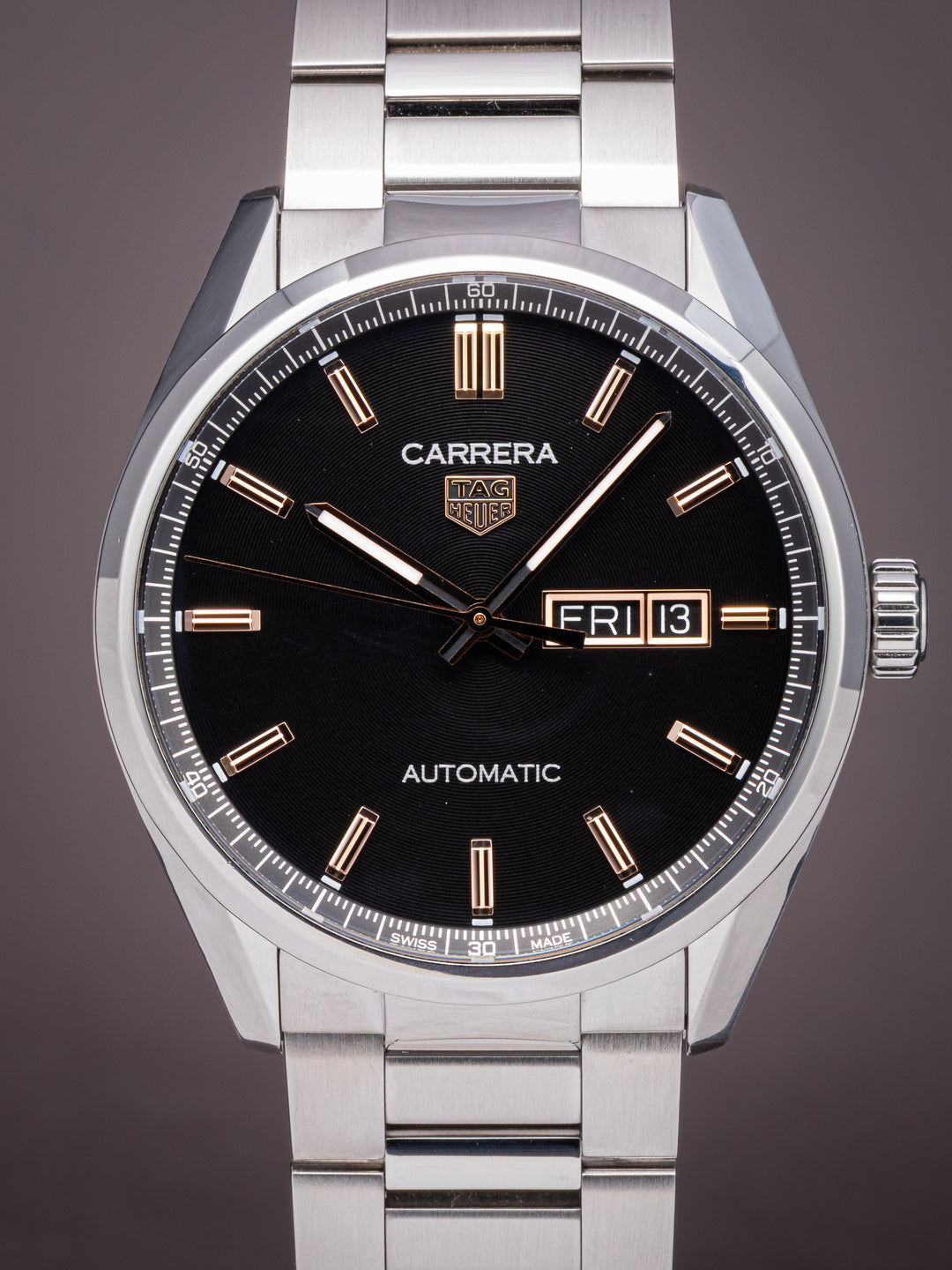 TAG Heuer Stainless Steel Carrera Calibre 5 (WBN2013)