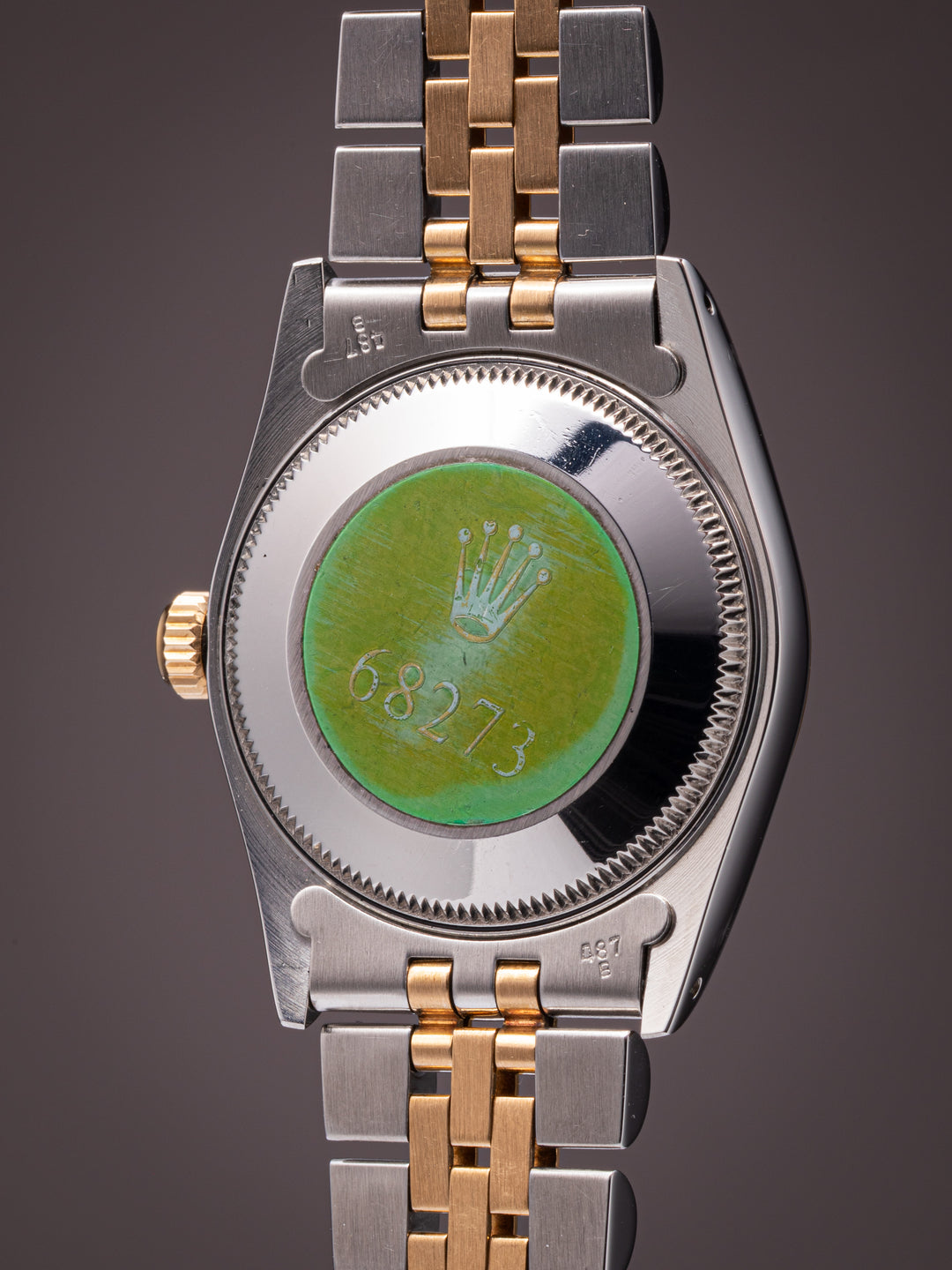Rolex Stainless Steel and 18k Yellow Gold Women's Datejust (68273)