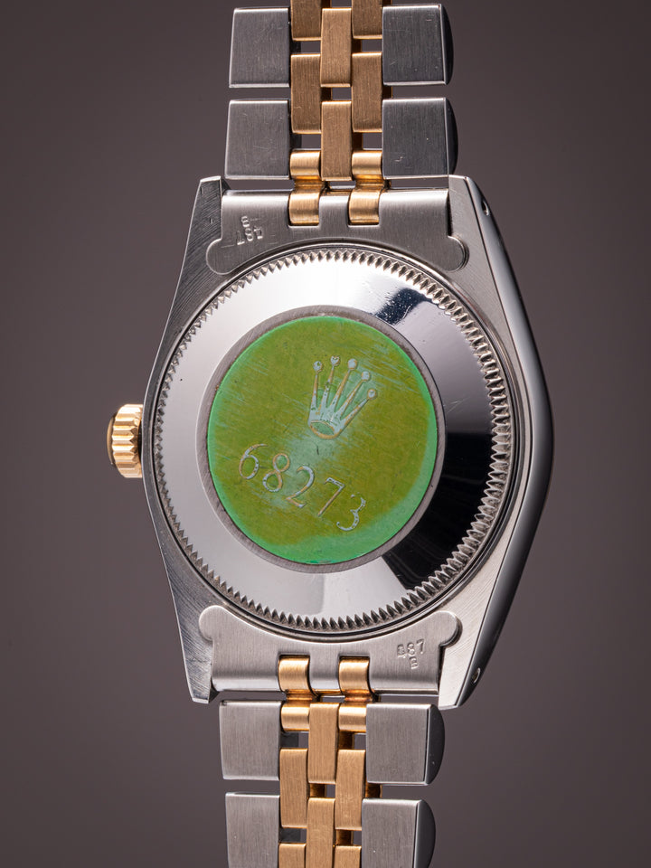 Rolex Stainless Steel and 18k Yellow Gold Women's Datejust (68273)