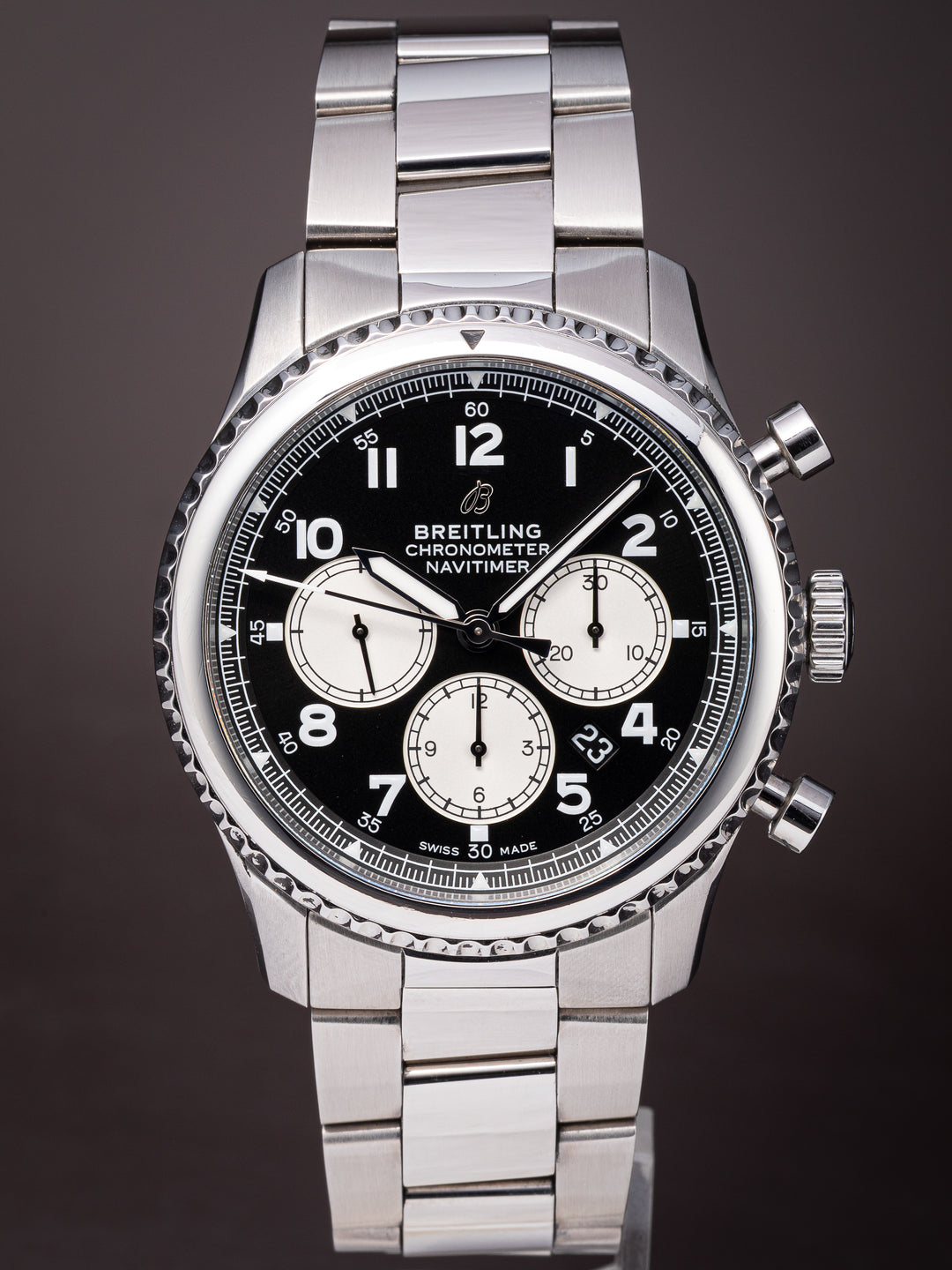 Breitling Stainless Steel Navitimer Aviator 8 B01 Chronograph (AB0117)