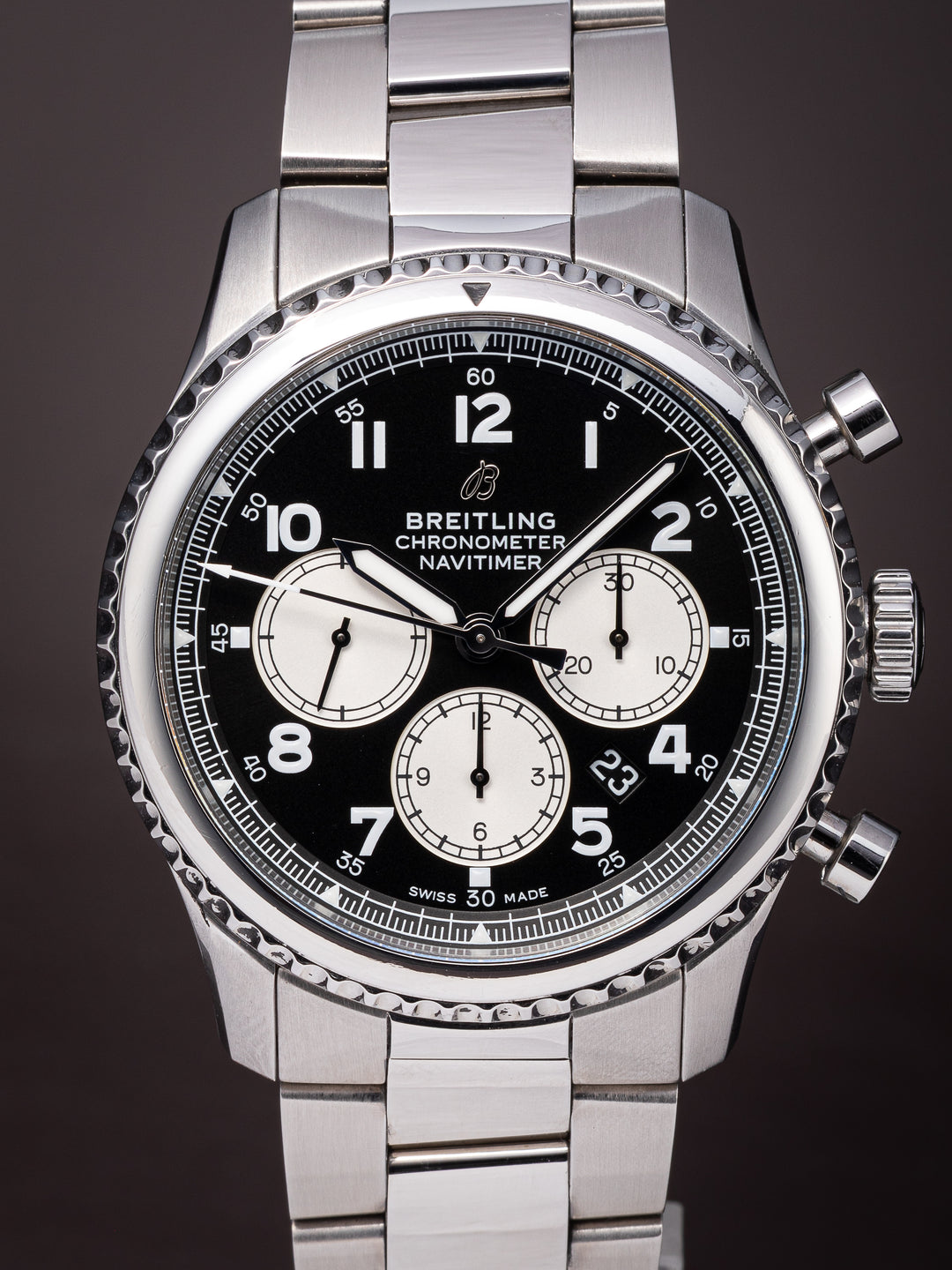 Breitling Stainless Steel Navitimer Aviator 8 B01 Chronograph (AB0117)