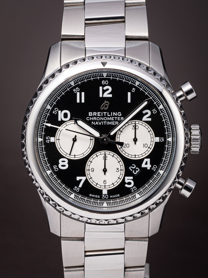 Breitling Stainless Steel Navitimer Aviator 8 B01 Chronograph (AB0117)